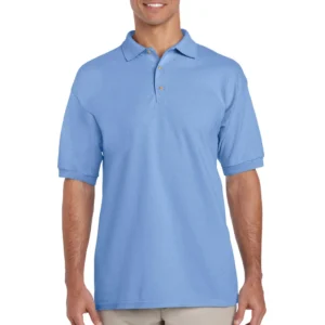 Gildan Ultra Cotton 6.5 oz. Pique Polo (G380), Carolina Blue