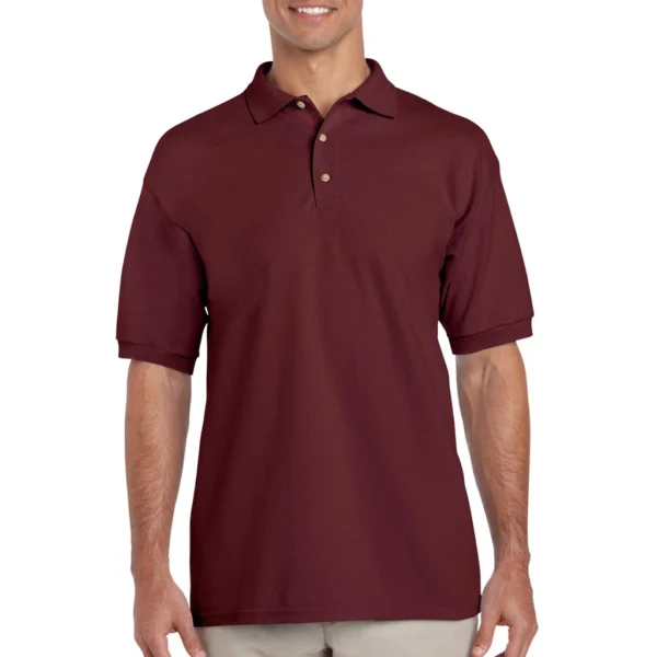 Gildan Ultra Cotton 6.5 oz. Pique Polo (G380), Maroon