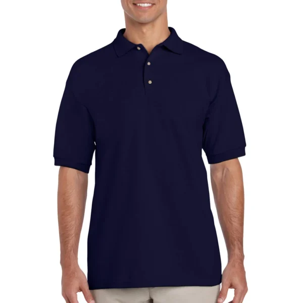 Gildan Ultra Cotton 6.5 oz. Pique Polo (G380), Navy