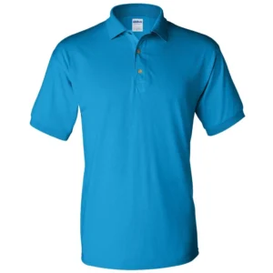 Gildan Ultra Cotton 6.5 oz. Pique Polo (G380), Sapphire Blue