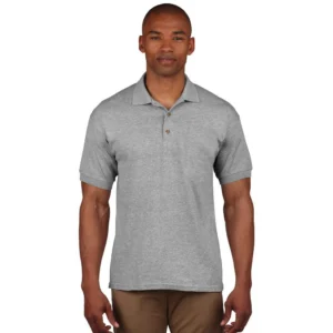 Gildan Ultra Cotton 6.5 oz. Pique Polo (G380), Sport Grey (Rs)