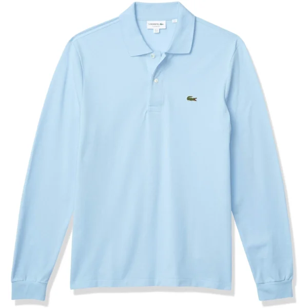 Lacoste Men's Classic Long Sleeve Pique Polo Shirt, Overview