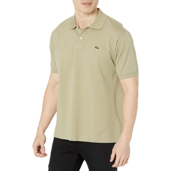 Lacoste Men's Classic Short Sleeve Piqué L.12.12 Polo Shirt, Lion