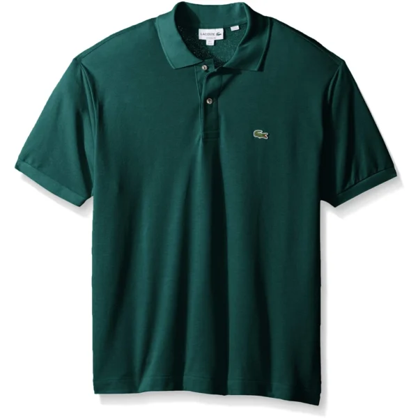 Lacoste Men's Legacy Short Sleeve L.12.12 Pique Polo Shirt, Aconit