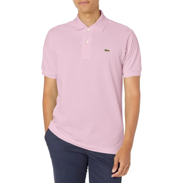 Lacoste Men's Legacy Short Sleeve L.12.12 Pique Polo Shirt, Albizia