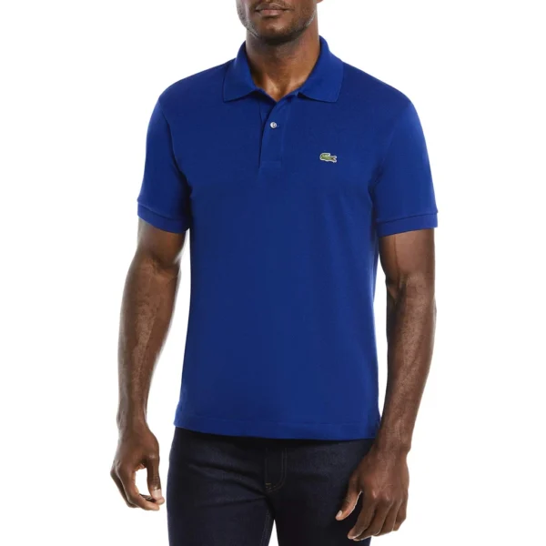 Lacoste Men's Legacy Short Sleeve L.12.12 Pique Polo Shirt, Cosmic