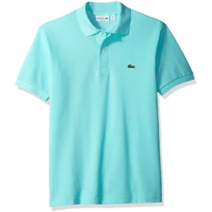 Lacoste Men's Legacy Short Sleeve L.12.12 Pique Polo Shirt, Eden