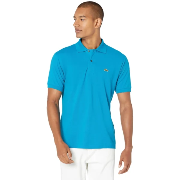 Lacoste Men's Legacy Short Sleeve L.12.12 Pique Polo Shirt, Gange