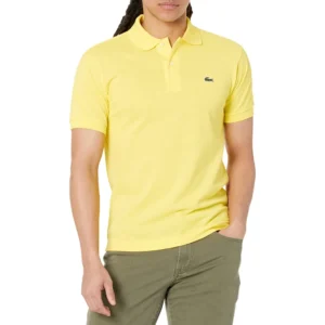 Lacoste Men's Legacy Short Sleeve L.12.12 Pique Polo Shirt, Lupine