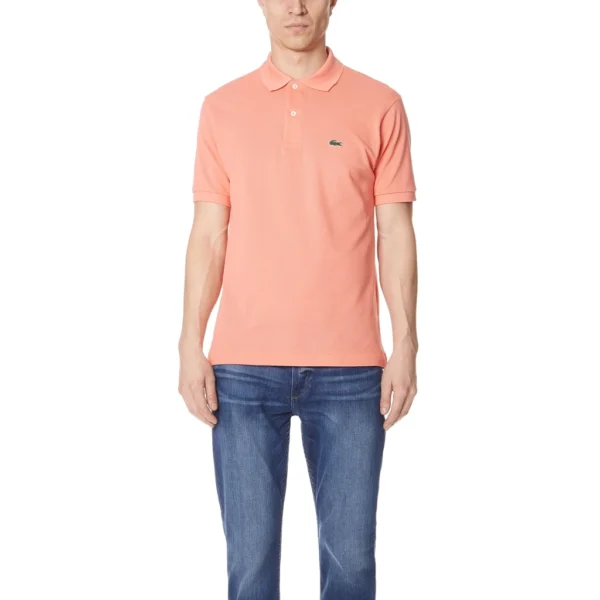 Lacoste Men's Legacy Short Sleeve L.12.12 Pique Polo Shirt, Peach