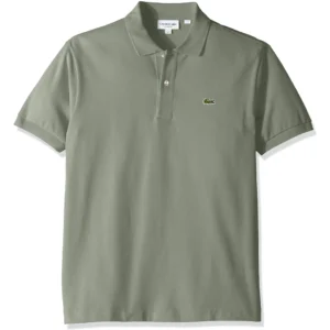 Lacoste Men's Legacy Short Sleeve L.12.12 Pique Polo Shirt, Ryegrass Green