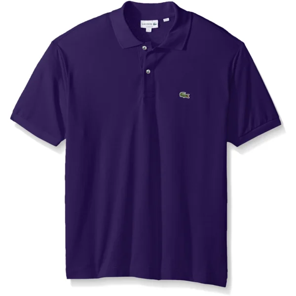 Lacoste Men's Legacy Short Sleeve L.12.12 Pique Polo Shirt, Samui