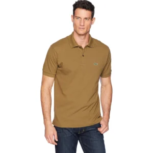 Lacoste Men's Legacy Short Sleeve L.12.12 Pique Polo Shirt, Soldier