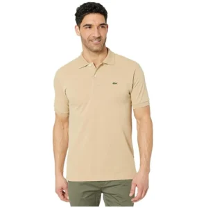 Lacoste Men's Legacy Short Sleeve L.12.12 Pique Polo Shirt, Viennese