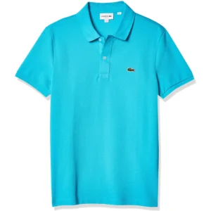 Lacoste Men's Slim Fit Petit Pique Cotton Polo, Capri