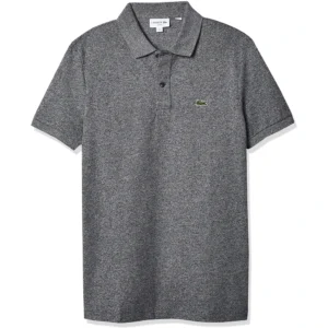 Lacoste Men's Slim Fit Petit Pique Cotton Polo, Eclipse Jasper