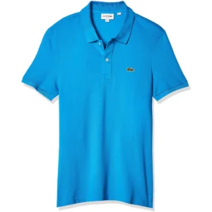 Lacoste Men's Slim Fit Petit Pique Cotton Polo, Ibiza