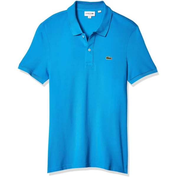 Lacoste Men's Slim Fit Petit Pique Cotton Polo, Ibiza