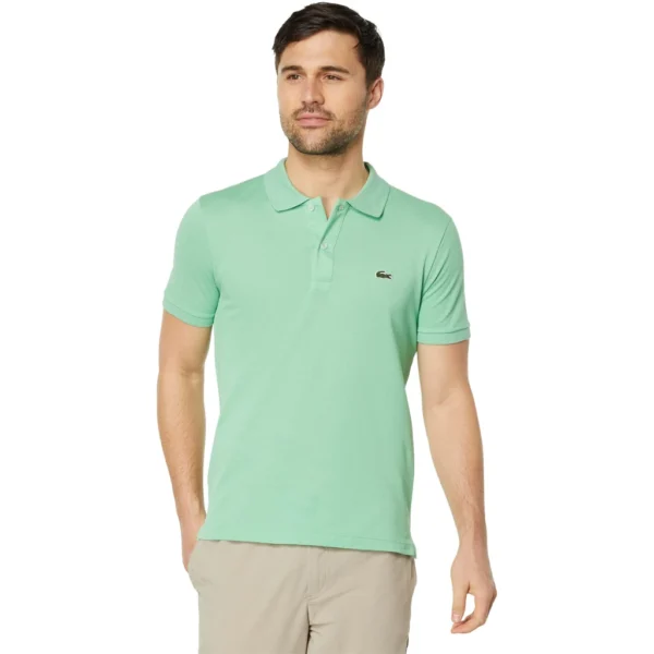 Lacoste Men's Slim Fit Petit Pique Cotton Polo, Liamone