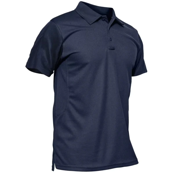 Magcomsen Men's Polo Shirt, Navy