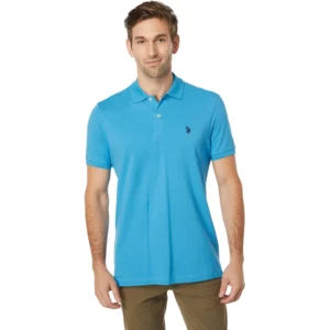 U.S. Polo Assn. Men's Classic Polo Shirt, Beacon Blue