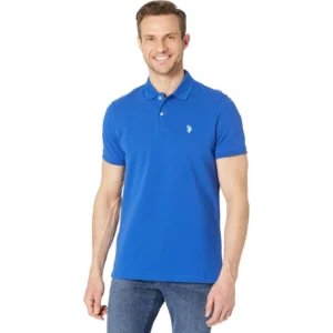 U.S. Polo Assn. Men's Classic Polo Shirt, Blue Raft