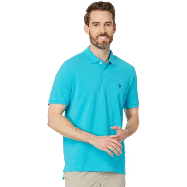 U.S. Polo Assn. Men's Classic Polo Shirt, Blue Sea