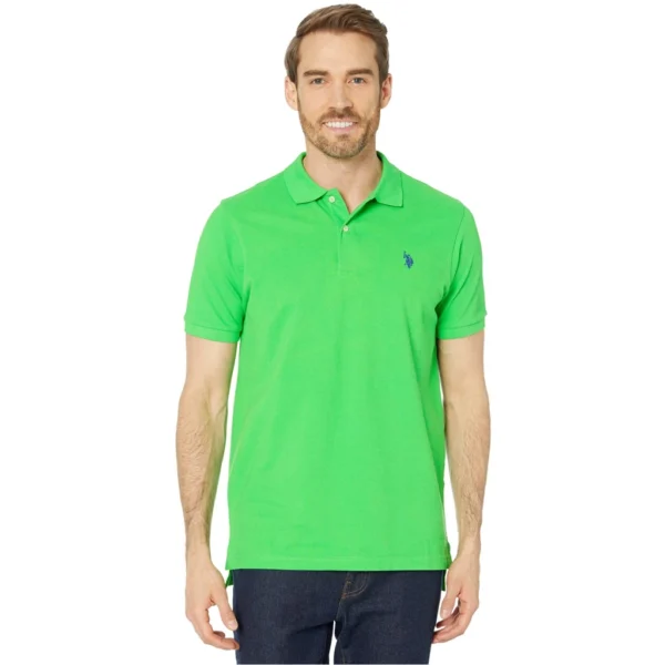 U.S. Polo Assn. Men's Classic Polo Shirt, Hockney Green