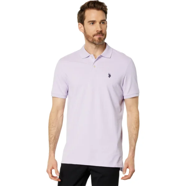 U.S. Polo Assn. Men's Classic Polo Shirt, Pastel Lilac