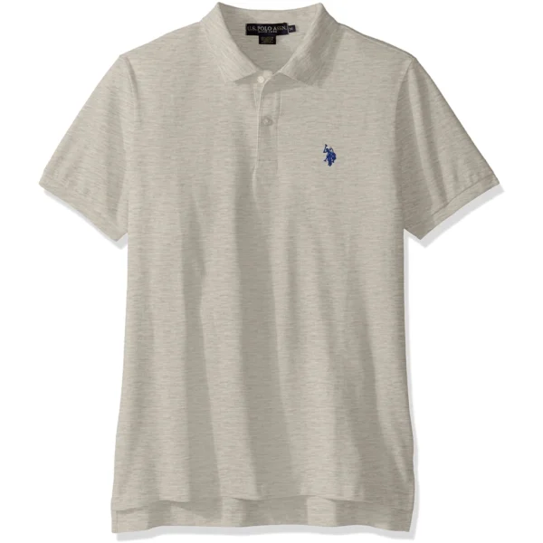 U.S. Polo Assn. Men's Classic Polo Shirt, Summer Oatmeal