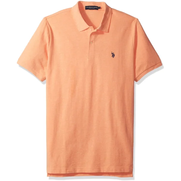 U.S. Polo Assn. Men's Classic Polo Shirt, Sunrise Heather