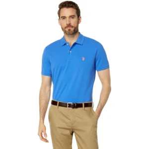 U.S. Polo Assn. Men's Classic Polo Shirt, Super Sonic Blue