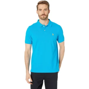 U.S. Polo Assn. Men's Classic Polo Shirt, Teal Blue