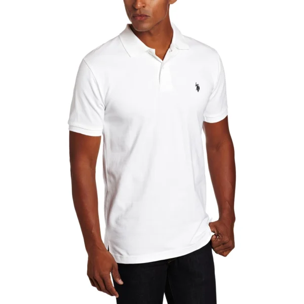 U.S. Polo Assn. Men's Classic Polo Shirt, White