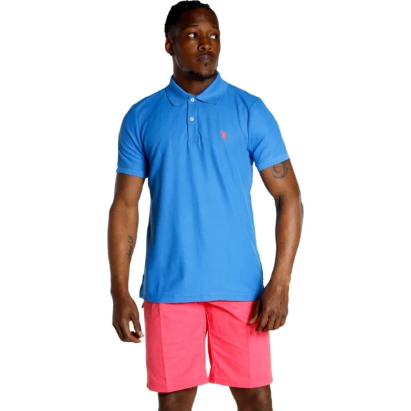 U.S. Polo Assn. Men's Ultimate Pique Polo, Flight Blue