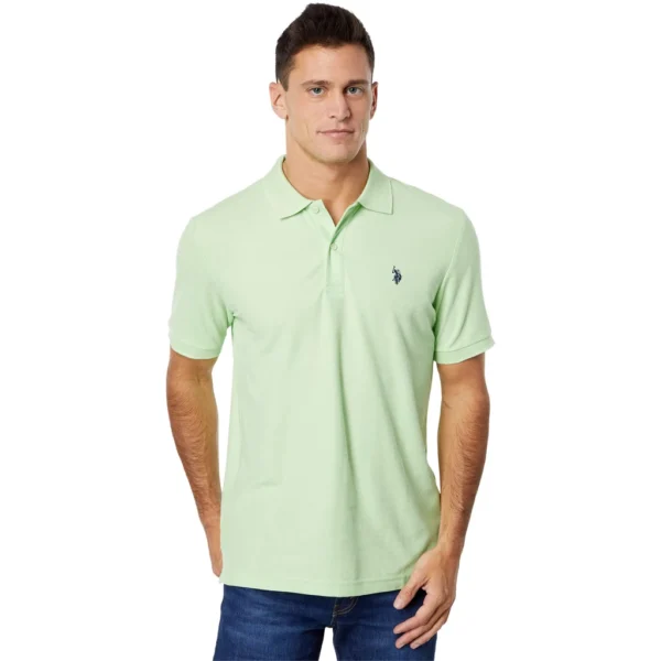 U.S. Polo Assn. Men's Ultimate Pique Polo, Paradise Mint